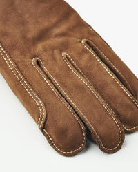 Hestra Atle Nubuck Leather Gloves - Cork | Hestra Gloves | JEANSTORE