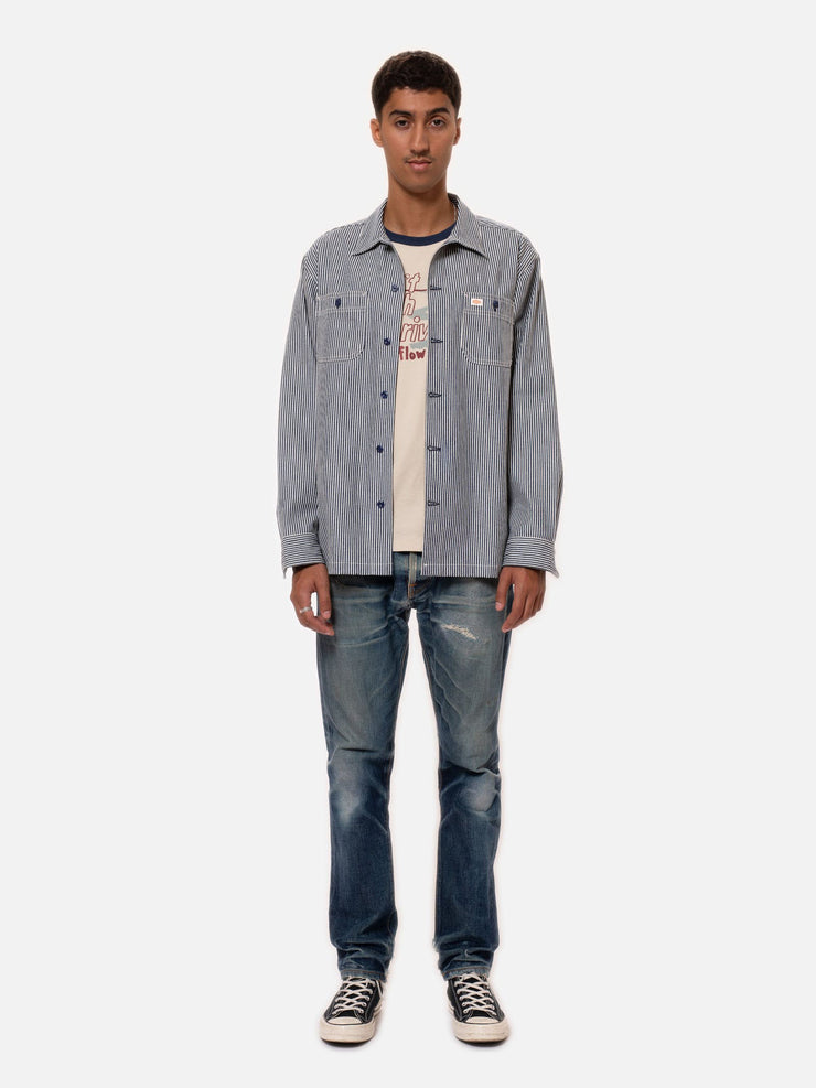 Nudie deals denim shirt