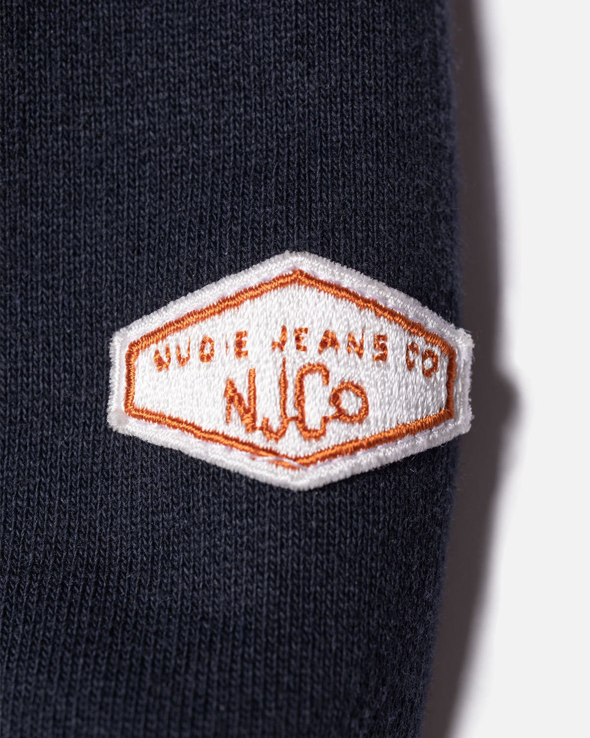 Nudie Jeans Hasse Crew Neck Sweat - Navy | Nudie Jeans Sweaters & Knitwear | JEANSTORE