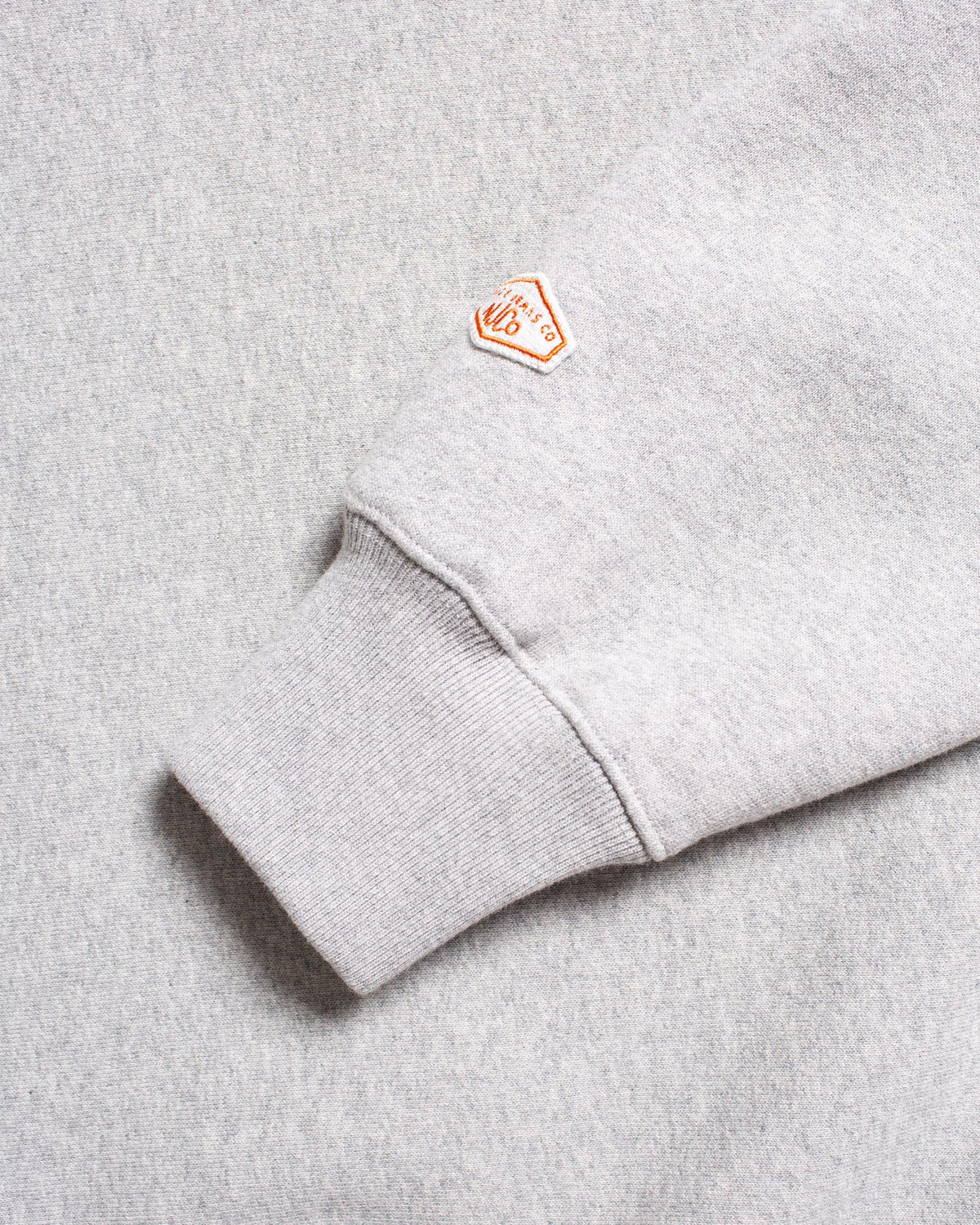 Nudie Jeans Hasse Crew Neck Sweat - Grey Melange | Nudie Jeans Sweaters & Knitwear | JEANSTORE