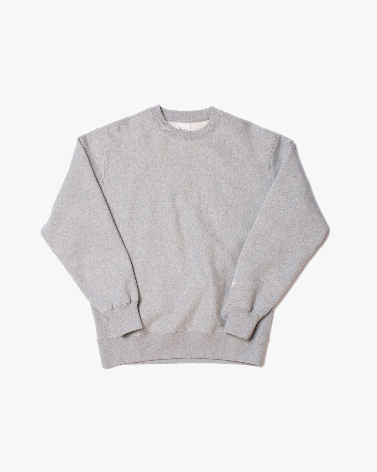 Nudie Jeans Hasse Crew Neck Sweat - Grey Melange | Nudie Jeans Sweaters & Knitwear | JEANSTORE