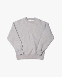 Nudie Jeans Hasse Crew Neck Sweat - Grey Melange | Nudie Jeans Sweaters & Knitwear | JEANSTORE