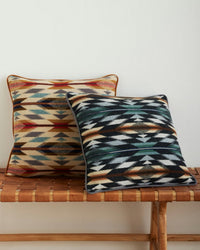 Pendleton Jacquard 18x18 Wool Pillow - Wyeth Trail | Pendleton Miscellaneous | JEANSTORE