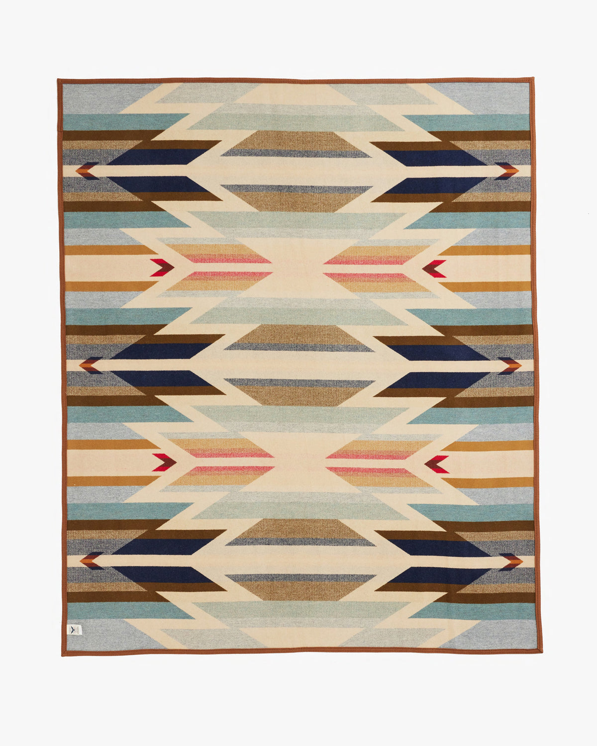 Pendleton Jacquard Unnapped Robe Wool Blanket - Wyeth Trail | Pendleton Miscellaneous | JEANSTORE