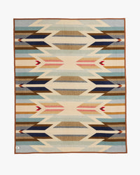 Pendleton Jacquard Unnapped Robe Wool Blanket - Wyeth Trail | Pendleton Miscellaneous | JEANSTORE