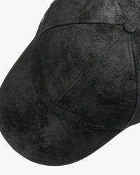 Stetson Pigskin Baseball Cap - Black