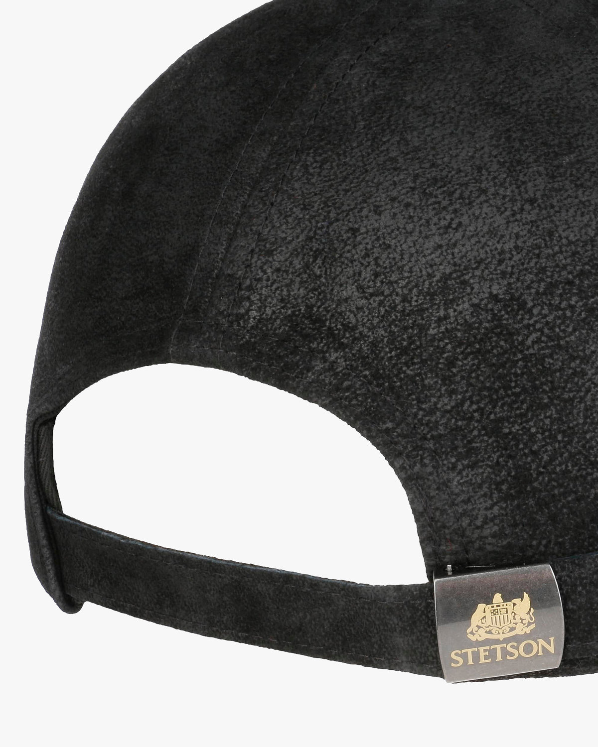 Stetson Pigskin Baseball Cap - Black