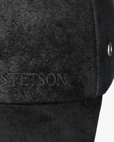 Stetson Pigskin Baseball Cap - Black