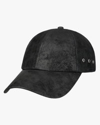 Stetson Pigskin Baseball Cap - Black