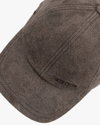 Stetson Pigskin Baseball Cap - Brown