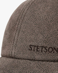 Stetson Pigskin Baseball Cap - Brown