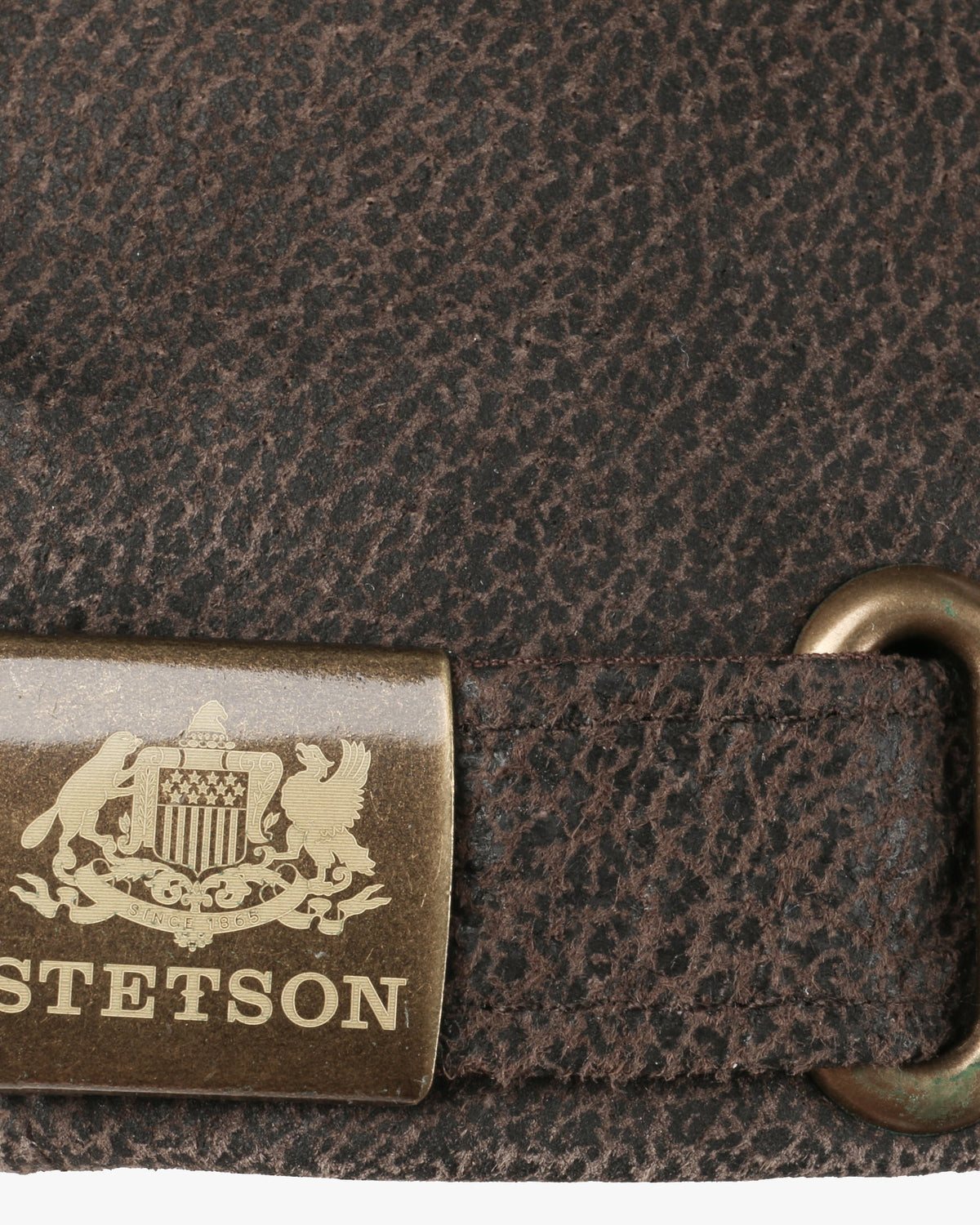 Stetson Pigskin Baseball Cap - Brown