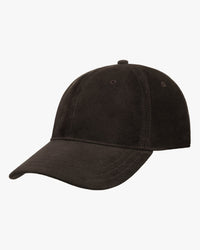 Stetson Goat Suede Baseball Cap - Brown