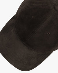 Stetson Goat Suede Baseball Cap - Brown