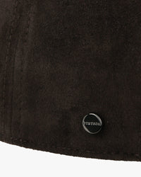 Stetson Goat Suede Baseball Cap - Brown