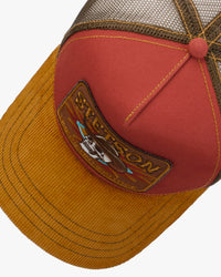 Stetson Skull Trucker Cap - Yellow / Red | Stetson Hats | JEANSTORE