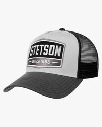 Stetson Gasoline Trucker Cap - Grey / Black | Stetson Hats | JEANSTORE