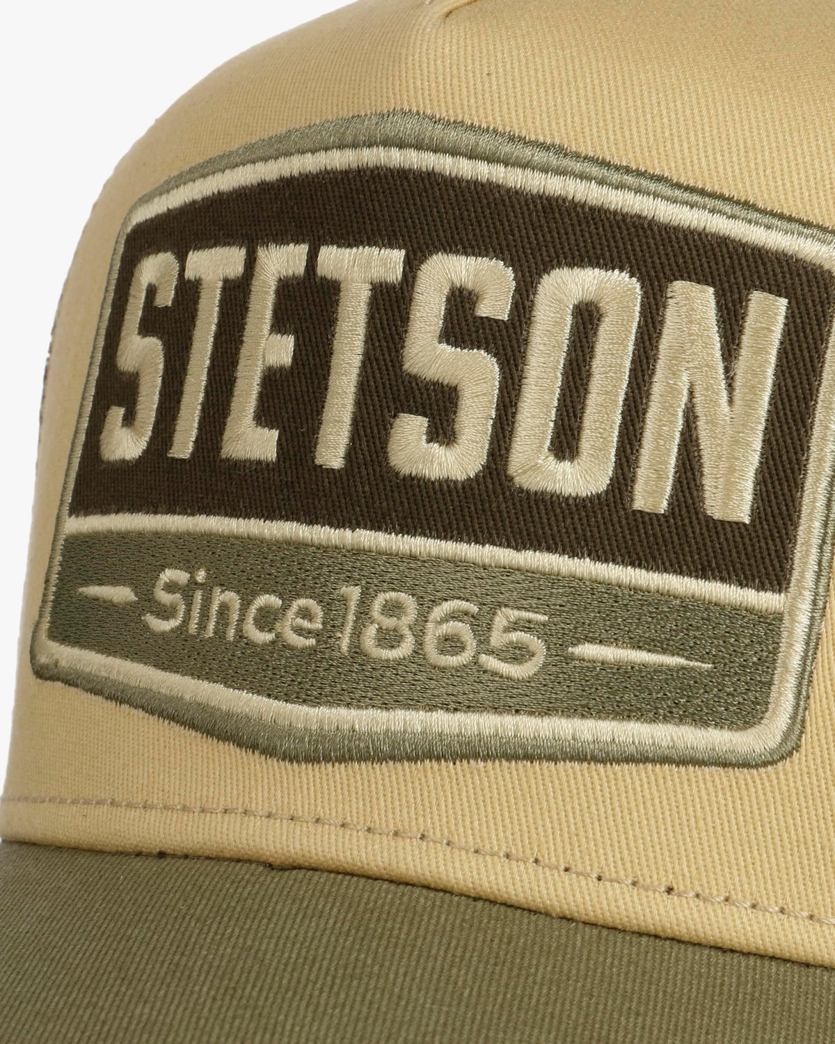 Stetson Gasoline Trucker Cap - Green / Beige | Stetson Hats | JEANSTORE