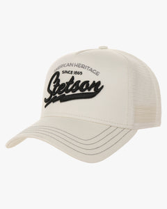 Stetson American Heritage Classic Trucker Cap - Off White