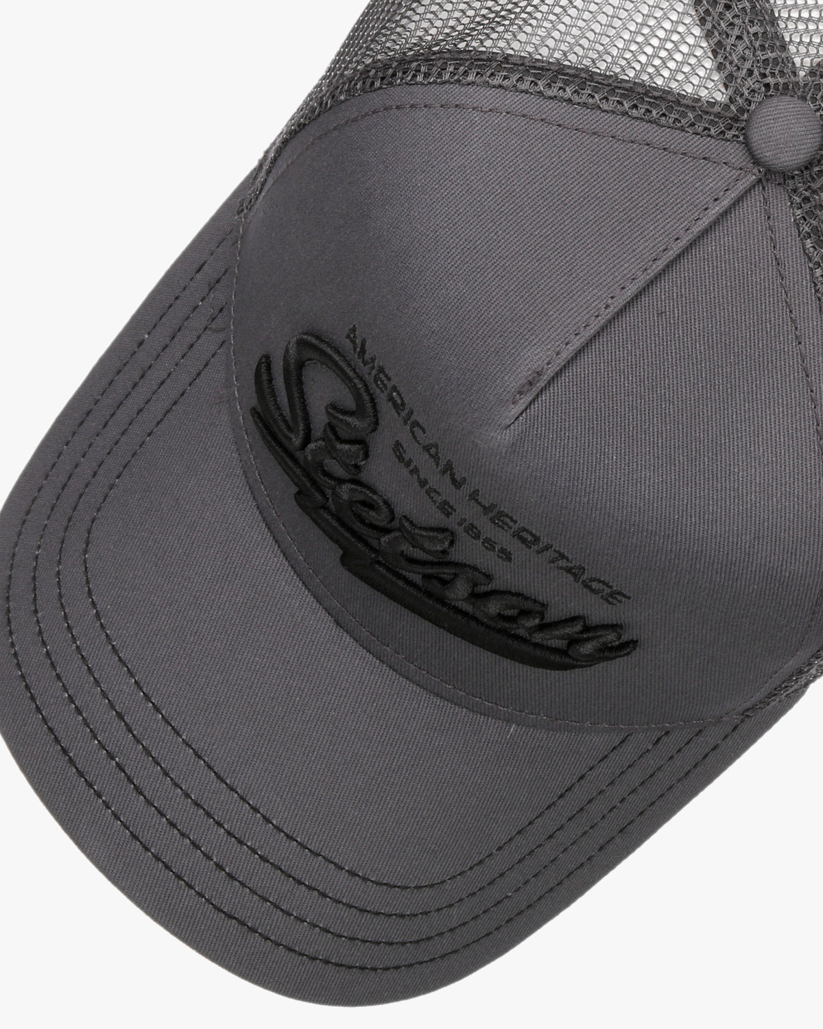 Stetson American Heritage Classic Trucker Cap - Grey | Stetson Hats | JEANSTORE