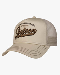 Stetson American Heritage Classic Trucker Cap - Beige