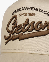 Stetson American Heritage Classic Trucker Cap - Beige