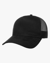 Stetson Cotton Trucker Cap - Black | Stetson Hats | JEANSTORE