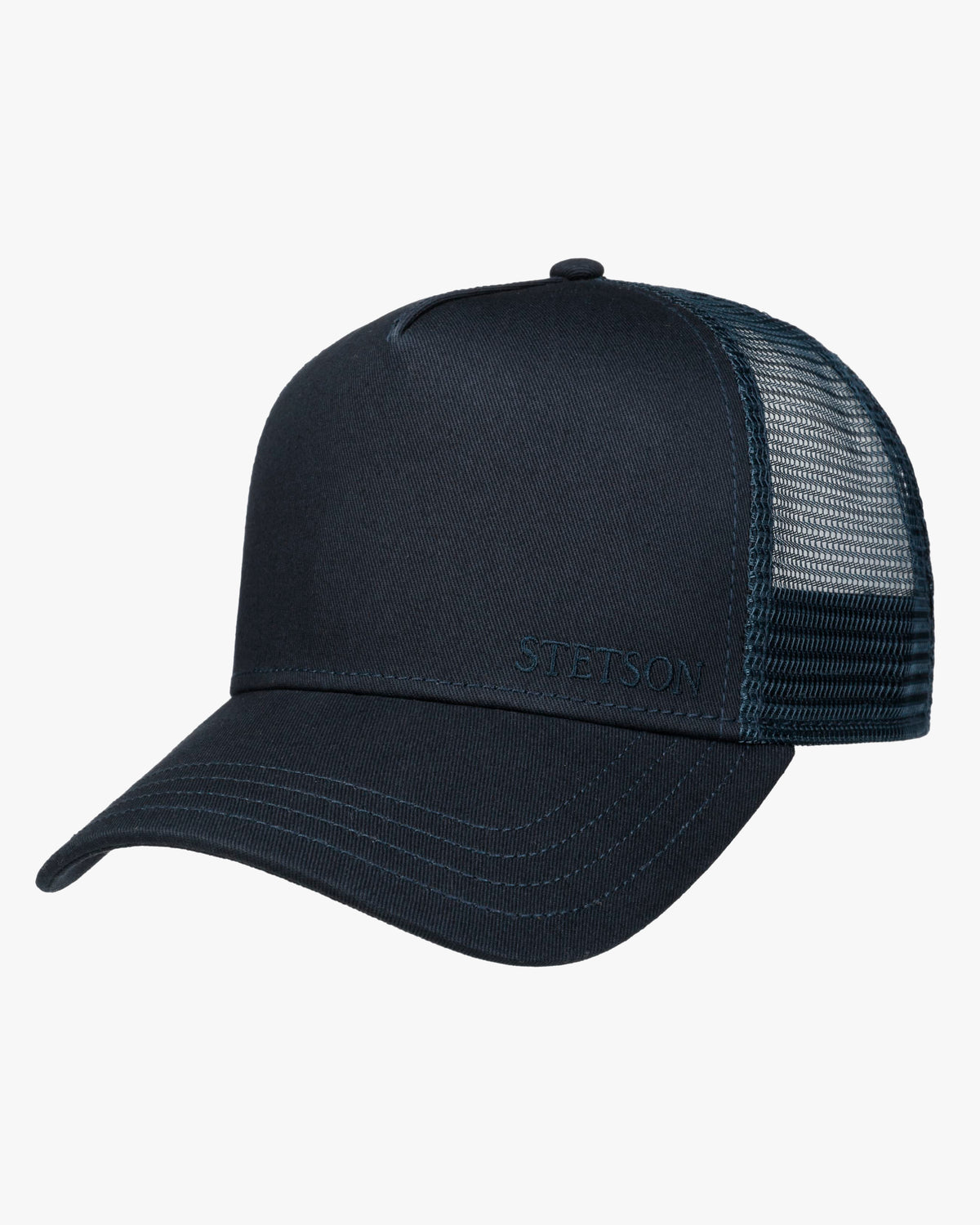 Stetson Cotton Trucker Cap - Navy | Stetson Hats | JEANSTORE