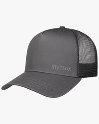 Stetson Cotton Trucker Cap - Grey