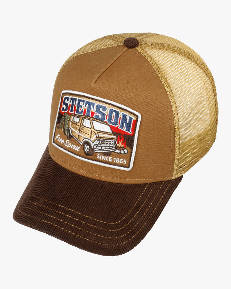 Stetson Camper Trucker Cap - Brown