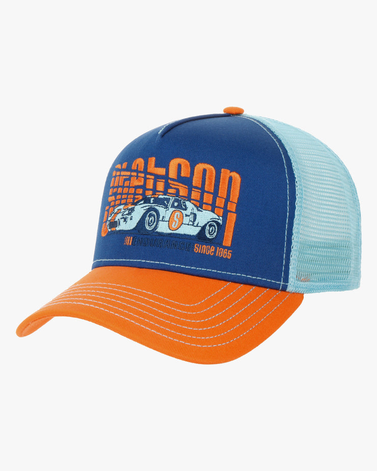 Stetson Endurance Trucker Cap - Blue / Orange