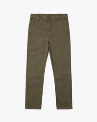 Nudie Easy Alvin Slim Tapered Mens Chinos - Olive | Nudie Jeans Chinos & Non-Denim Pants | JEANSTORE