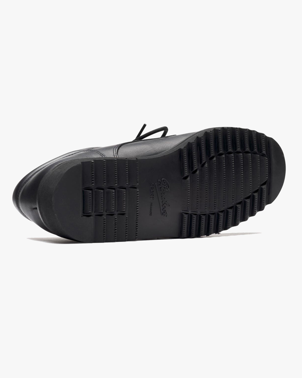 Paraboot Thiers Piped Seam Derby Shoe - Lisse Noir / Sport Noir