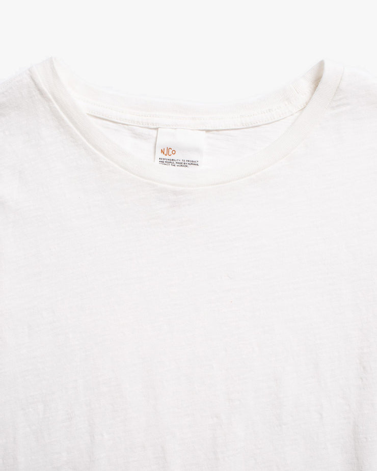 Nudie Jeans Roffe Slub Tee - Off White | Nudie Jeans T Shirts | JEANSTORE