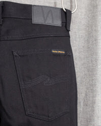 Nudie Gritty Jackson Regular Fit Mens Jeans - Dry Everblack