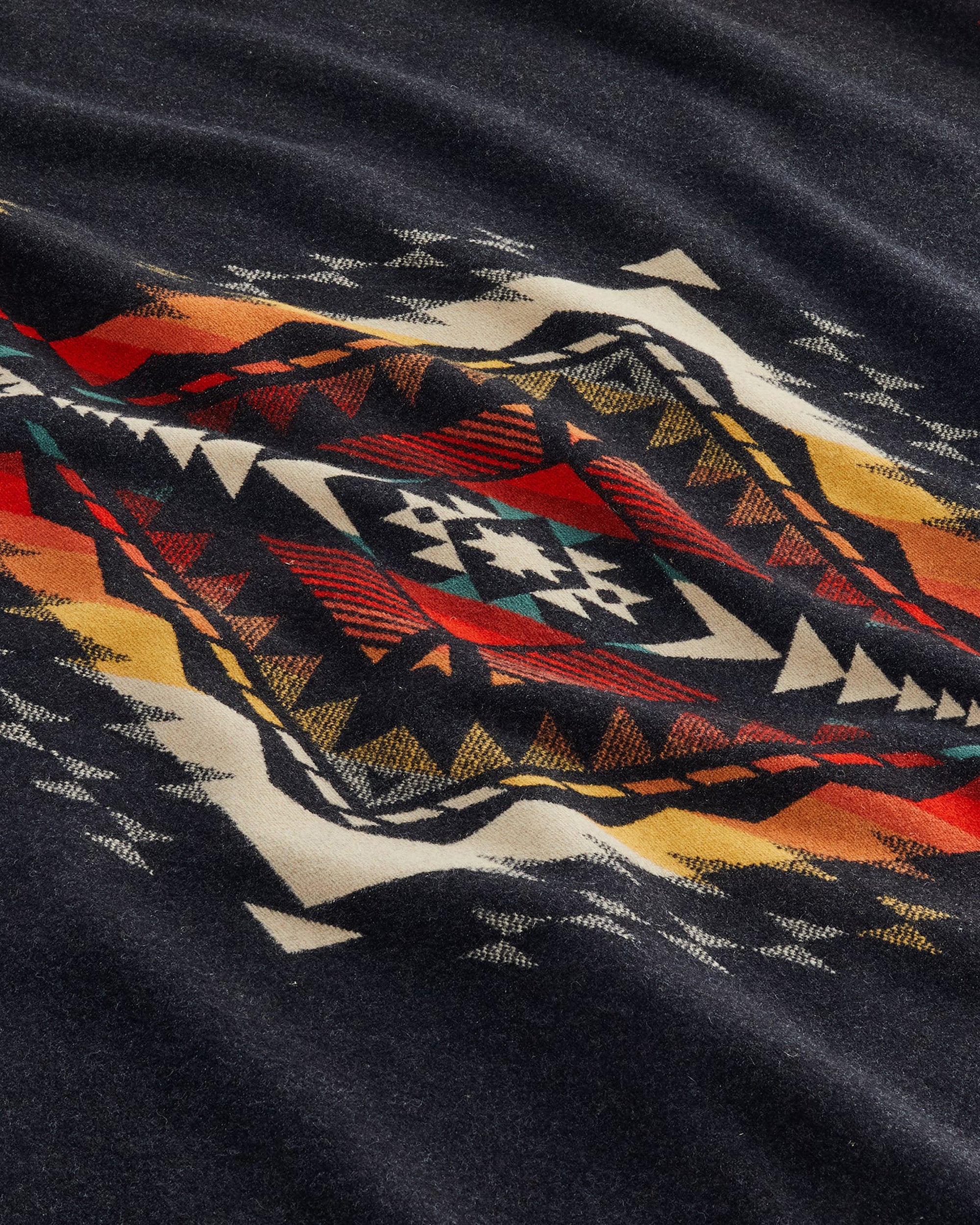 Pendleton Unnapped Robe Wool Blanket - Wyeth Trail | JEANSTORE