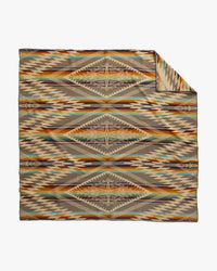 Pendleton Jacquard Unnapped Robe Wool Blanket - Summerland