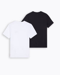 Levi's® 2-Pack Housemark Graphic Crewneck Tees - White / Caviar | Levi's® T Shirts | JEANSTORE