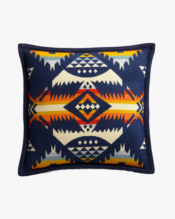 Pendleton Nehalem 16x16 Wool Pillow - Navy