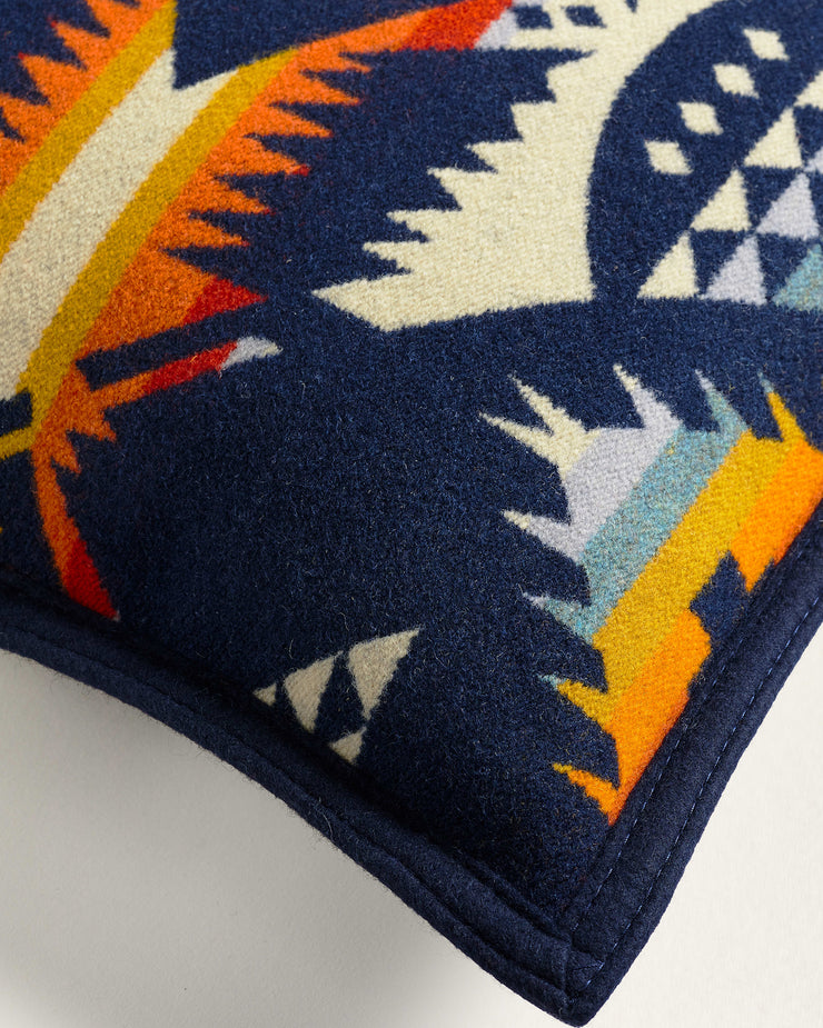 Pendleton Nehalem 16x16 Wool Pillow - Navy