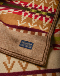 Pendleton Jacquard Unnapped Robe Wool Blanket - Beacon Rock | Pendleton Miscellaneous | JEANSTORE