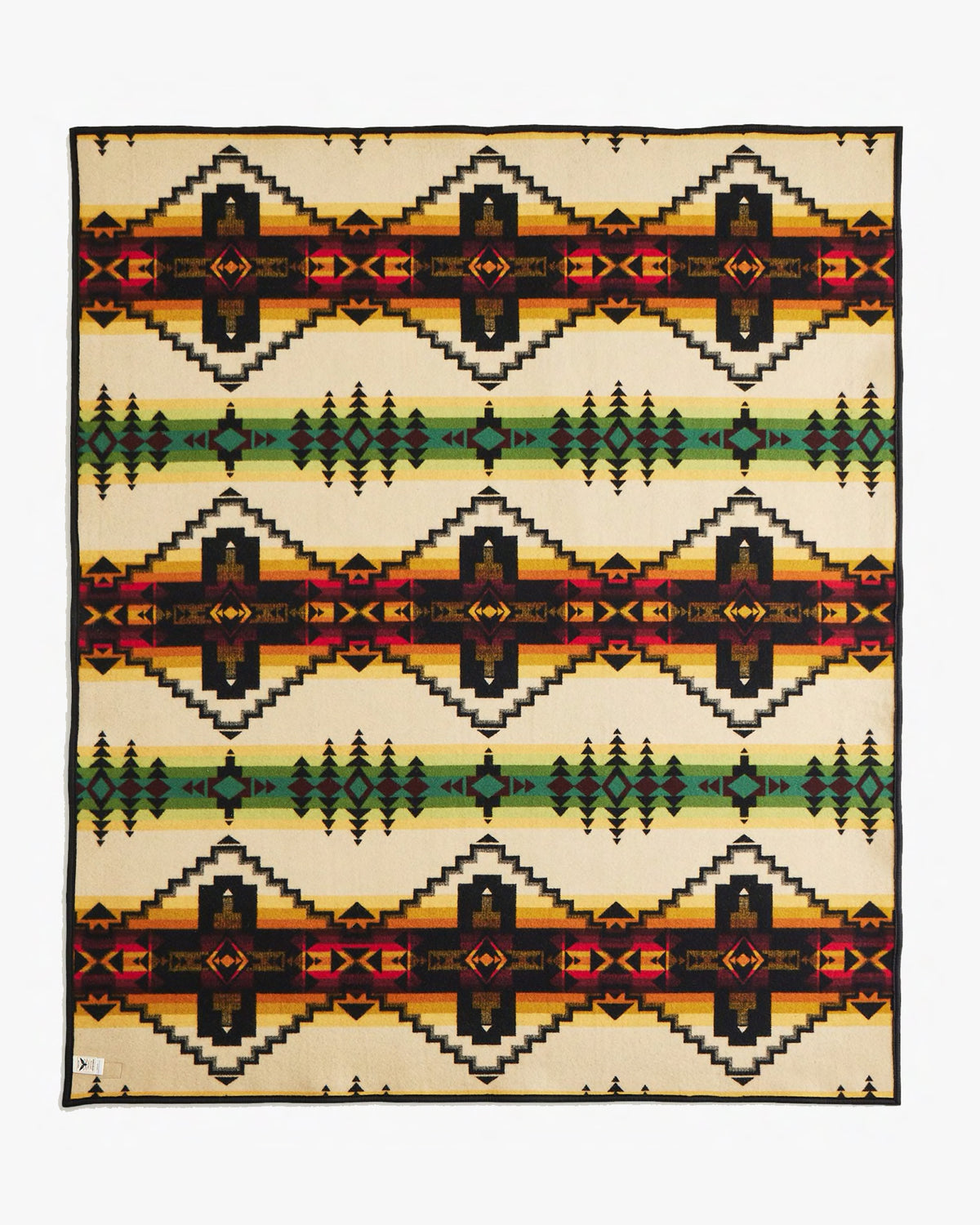 Pendleton Jacquard Napped Robe Wool Blanket - Four Corners | Pendleton Miscellaneous | JEANSTORE