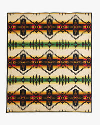 Pendleton Jacquard Napped Robe Wool Blanket - Four Corners | Pendleton Miscellaneous | JEANSTORE