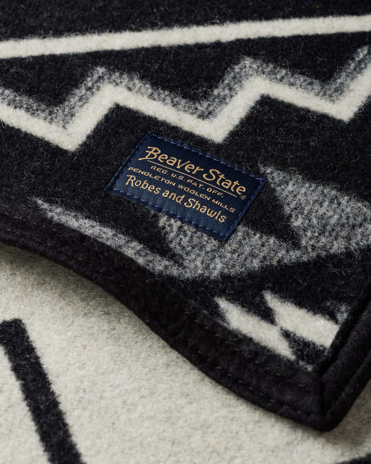 Pendleton Jacquard Unnapped Robe Wool Blanket - Oxbow