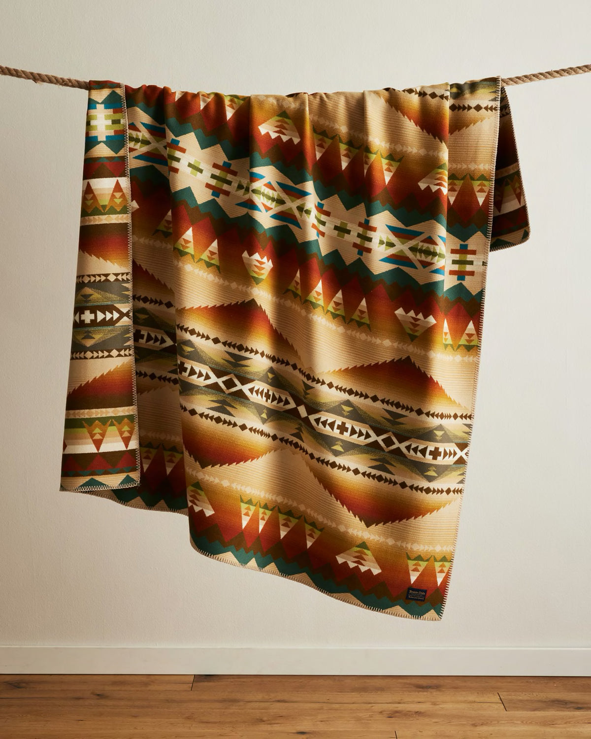 Pendleton Jacquard Unnapped Robe Wool Blanket - Solstice Canyon | Pendleton Miscellaneous | JEANSTORE