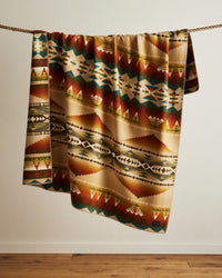 Pendleton Jacquard Unnapped Robe Wool Blanket - Solstice Canyon | Pendleton Miscellaneous | JEANSTORE