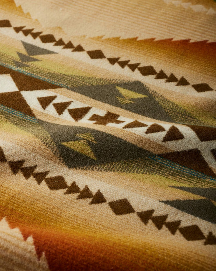 Pendleton Jacquard Unnapped Robe Wool Blanket - Solstice Canyon