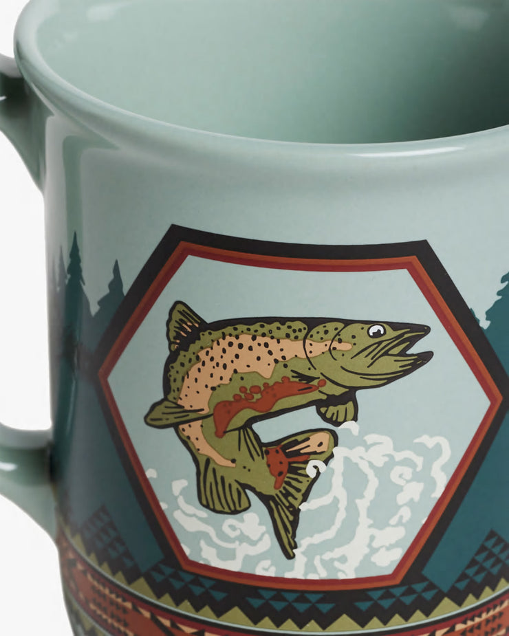 Pendleton 18oz Ceramic Mug - Salmon Falls