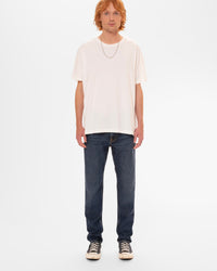 Nudie Steady Eddie II Regular Tapered Mens Jeans - Blue Soil | Nudie Jeans Jeans | JEANSTORE