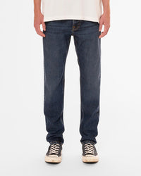Nudie Steady Eddie II Regular Tapered Mens Jeans - Blue Soil | Nudie Jeans Jeans | JEANSTORE